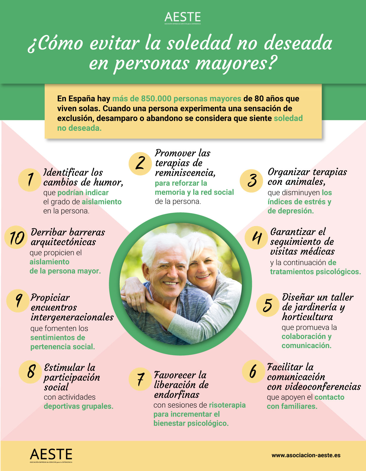 ¿Cómo evitar la soledad no deseada en personas mayores? | AESTE